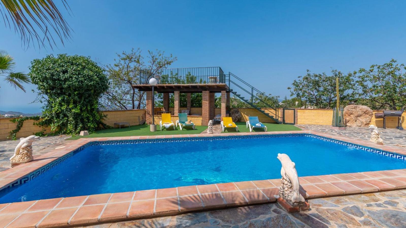 Villa Paraiso Andaluz Sedella By Ruralidays Exteriér fotografie