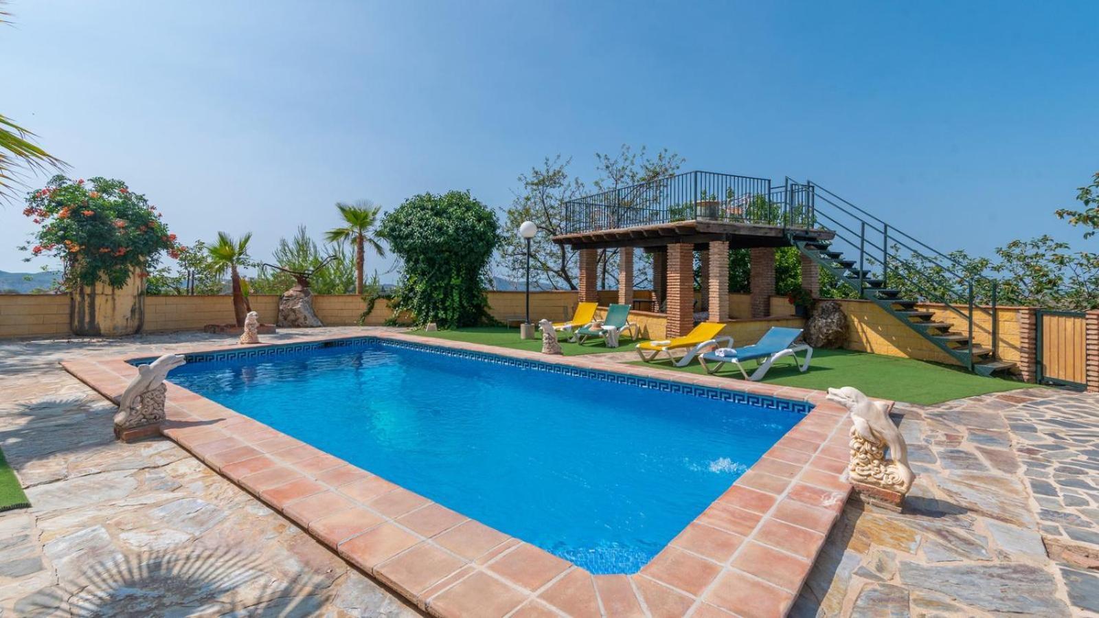 Villa Paraiso Andaluz Sedella By Ruralidays Exteriér fotografie
