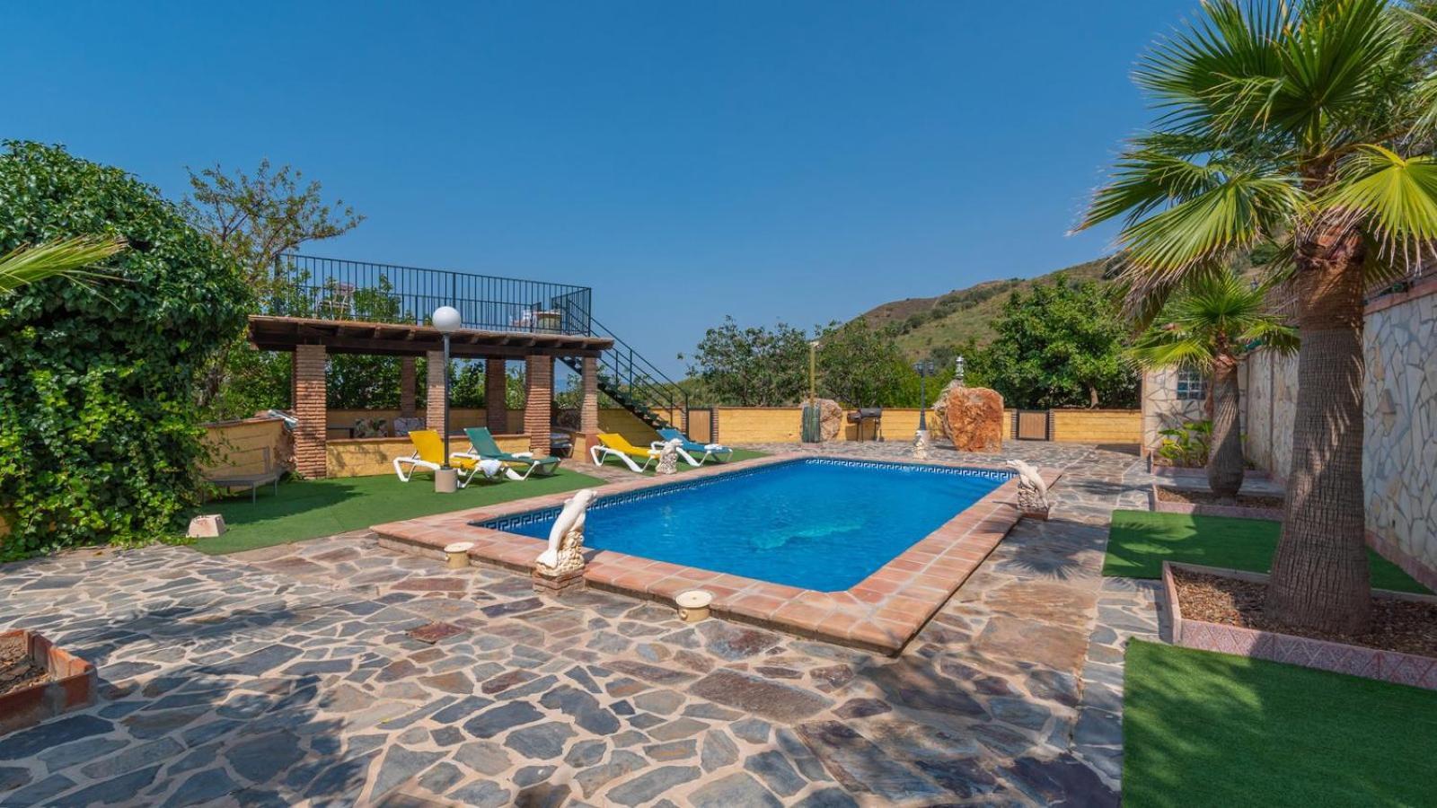 Villa Paraiso Andaluz Sedella By Ruralidays Exteriér fotografie